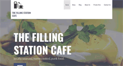 Desktop Screenshot of fillingstationcafe.co.uk