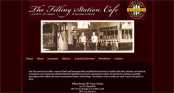 Desktop Screenshot of fillingstationcafe.com